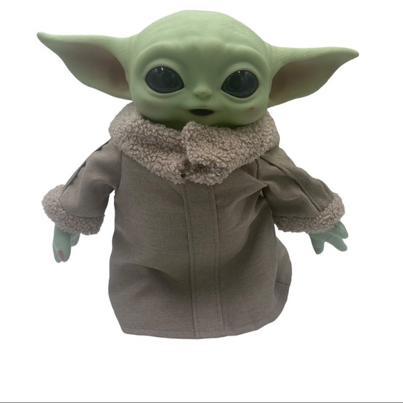Stars Wars The Mandalorian Baby Yoda Grogu Plush laughing Doll The Child 11” - Picture 6 of 9